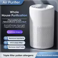 Air Purifier Portable Air Purifier Household Air Cleaner With HEPA Filter Air Freshener Odor Remover Air Cleaner