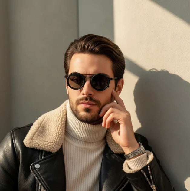 EasyCleanShop™ Adjustable Black Sunglasses