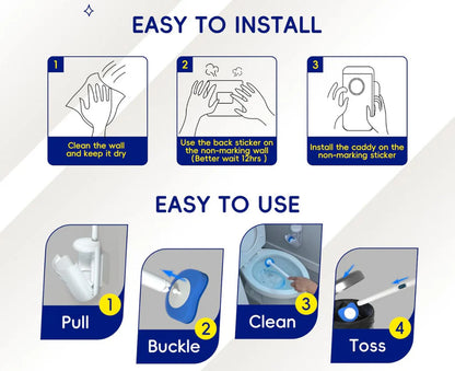 EasyCleanShop™ Disposable Toilet Brush